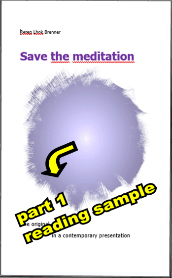 Save the Mediation